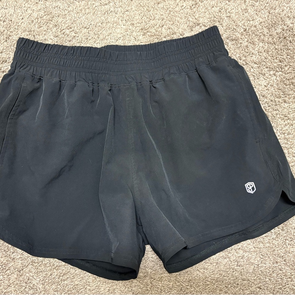 Women's Black Athletic Shorts